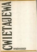 Cwietajewa Wybór wierszy