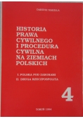 Historia prawa cywilnego i procedura cywilna na ziemiach polskich