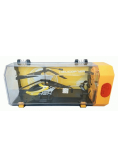 Helikopter zdalnie sterowany 3,5 kanałowy  18cm żółty