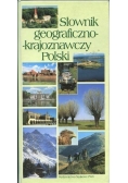 Słownik geograficzno-krajoznawczy Polski  + mapa