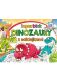 Superblok z naklejkami. Dinozaury