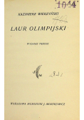 Laur olimpijski 1928 r.