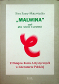 Malwina czyli Głos i pismo w powieści Z dziejów form artystycznych w literaturze polskiej