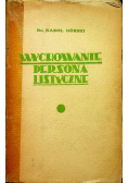 Wychowanie personalistyczne 1936 r.