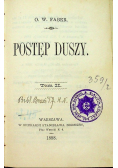 Postęp duszy Tom II 1888 r.