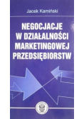 Negocjacje w działalności marketingowej przedsiębiorstw