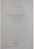 Przekładnie zębate dużych mocy