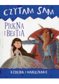 Czytam sam Piękna i Bestia Książka z naklejkami