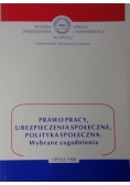 Prawo pracy ubezpieczenia społeczne polityka społeczna