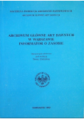 Archiwum główne akt dawnych w warszawie