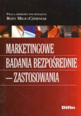 Marketingowe badania bezpośrednie  zastosowania