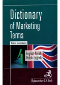 Dictionary of marketing terms angielsko-polski polsko-angielski