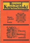 Kirgiz schodzi z konia. Chrystus z karabinem na ramieniu