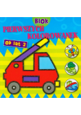 Blok pierwszych kolorowanek od lat 2