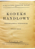 Kodeks handlowy 1938 r.