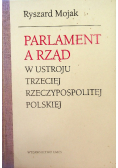 Parlament a rząd w ustroju Trzeciej Rzeczypospolitej Polskiej