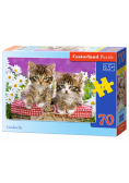 Puzzle Kittens in a Basket 70