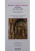 Kościoły i obiekty sakralne Krakowa lat 1945  1990
