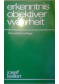 Erkenntnis objektiver wahrheit