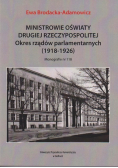 Ministrowie oświaty Drugiej Rzeczypospolitej