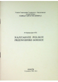 Najstarsze polskie przewodniki górskie