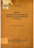 Szkic Historyczno - Biograficzny zakonu Augustjańskiego w Polsce 1930 r.