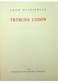 Mickiewicz Dzieła Tom XII Trybuna ludów
