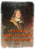 Historia armii pruskiej do 1740 roku Tom 2