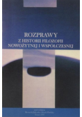 Rozprawy z historii filozofii nowożytnej i współczesnej