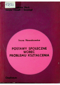 Podstawy społeczne wobec problemu kształcenia