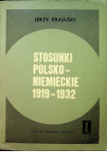 Stosunki polsko niemieckie 1919 1932