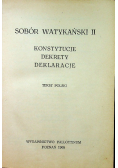 Konstytucje dekrety deklaracje