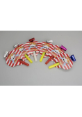 Trąbka z medalionem (13 cm) 6 sztuk