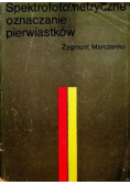 Spektrofotometryczne oznaczanie pierwiastków