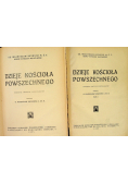 Dzieje Kościoła Powszechnego Tom  I do II 1925 r.