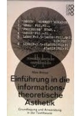 Einfuhrung in die informationstheoretische Asthetik