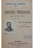 Liberalizm i obskurantyzm, 1898 r.