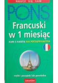 Pons Francuski w 1 miesiąc