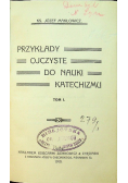 Przykłady ojczyste do nauki katechizmu Tom I 1910 r.