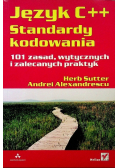 Język C  +  +  Standardy kodowania