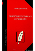 Prawnokarne gwarancje prywatności