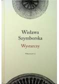 Szymborska Wystarczy