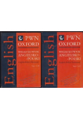 Wielki słownik angielsko polski PWN Oxford Tom I i II