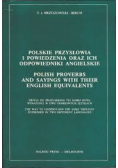 Polskie przysłowia i powiedzenia oraz ich odpowiedniki angielskie
