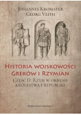 Historia wojskowości Greków i Rzymian Część II