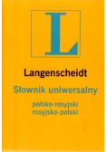 Słownik uniwersalny Polsko  rosyjski Rosyjsko  polski