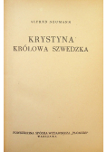 Krystyna Królowa Szwedzka 1937 r.