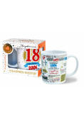 Kubek Premium Q Urodziny 18 (roczniki)