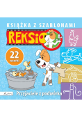 Reksio Przyjaciele z podwórka Książka z szablonami