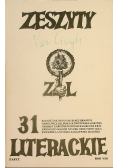 Zeszyty Literackie Nr 31